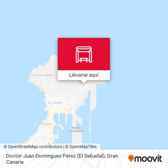 Mapa Doctor Juan Domínguez Pérez (El Sebadal)