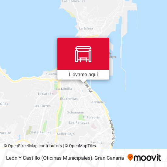Mapa León Y Castillo (Oficinas Municipales)