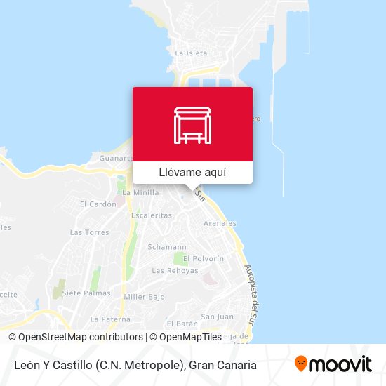 Mapa León Y Castillo (C.N. Metropole)