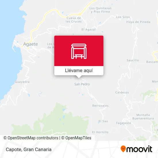 Mapa Capote