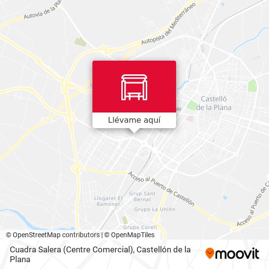 Mapa Cuadra Salera (Centre Comercial)