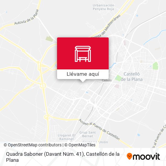 Mapa Quadra Saboner (Davant Núm. 41)