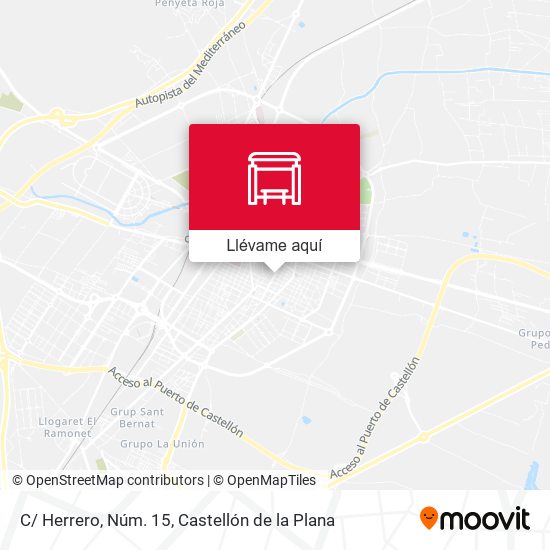 Mapa C/ Herrero, Núm. 15