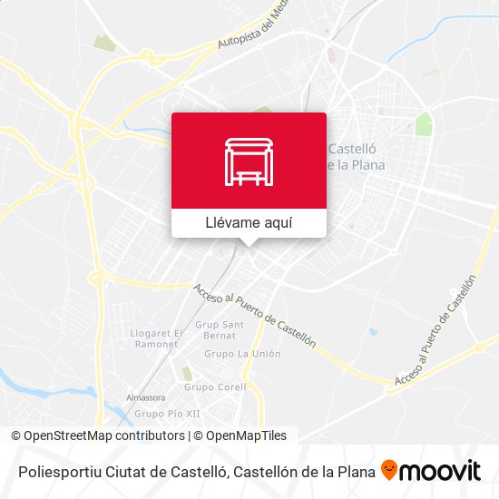 Mapa Poliesportiu Ciutat de Castelló
