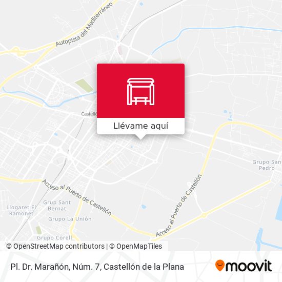Mapa Pl. Dr. Marañón, Núm. 7