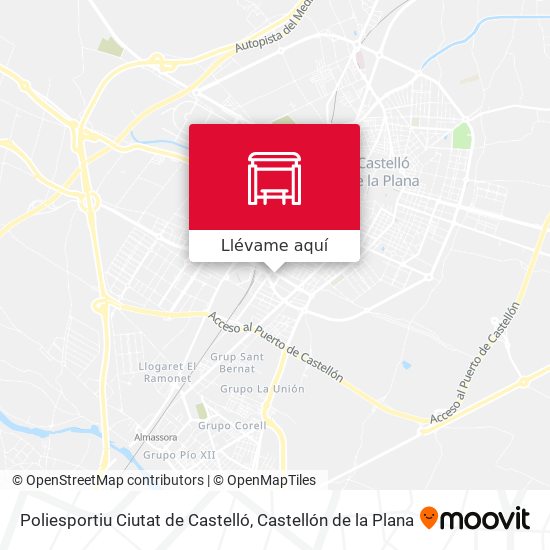 Mapa Poliesportiu Ciutat de Castelló