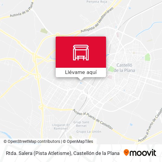 Mapa Rtda. Salera (Pista Atletisme)