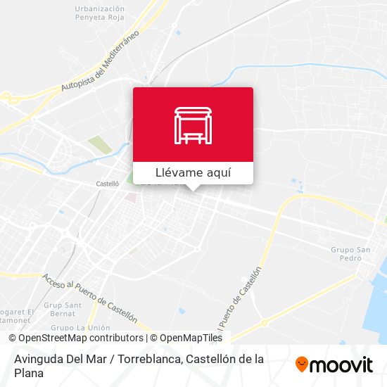 Mapa Avinguda Del Mar / Torreblanca