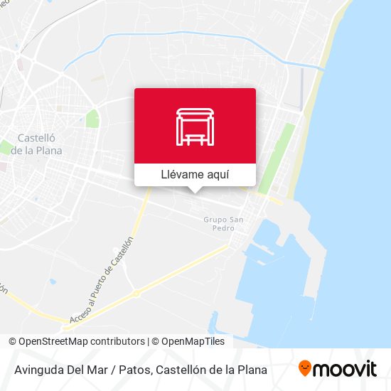 Mapa Avinguda Del Mar / Patos