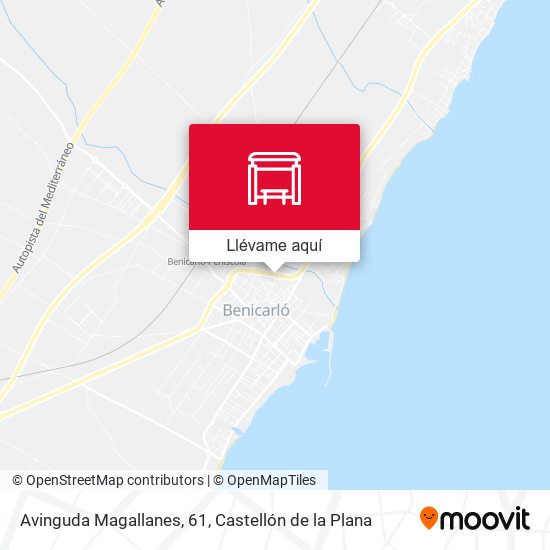 Mapa Avinguda Magallanes, 61