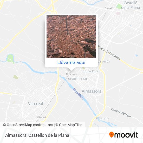 Mapa Almassora