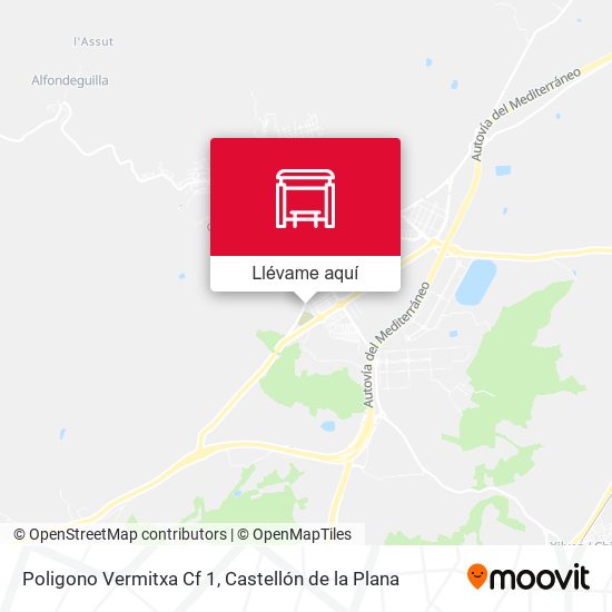 Mapa Poligono Vermitxa Cf 1