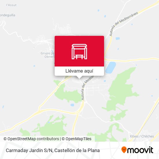 Mapa Carmaday Jardín S/N