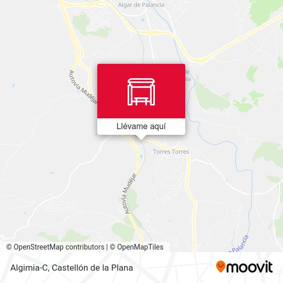 Mapa Algimia-C