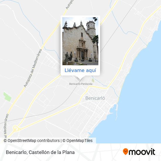 Mapa Benicarlo