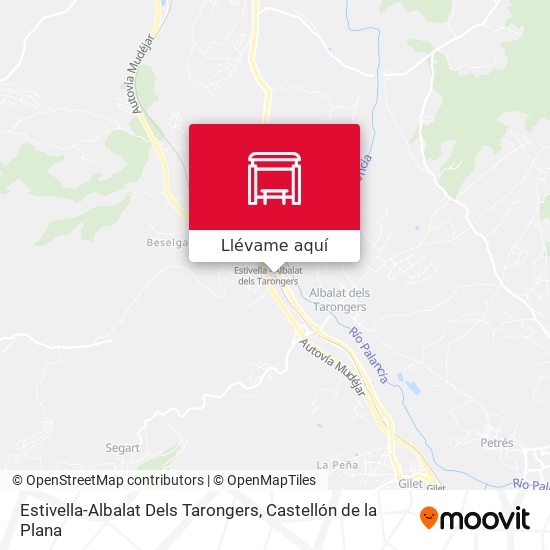 Mapa Estivella-Albalat Dels Tarongers