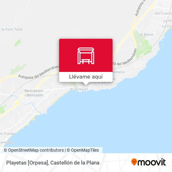 Mapa Playetas [Orpesa]