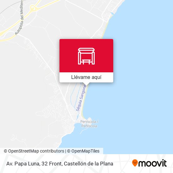 Mapa Av. Papa Luna, 32 Front