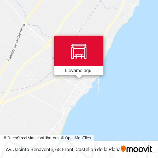 Mapa Av. Jacinto Benavente, 68 Front