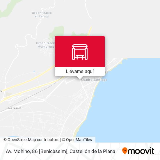 Mapa Av. Mohino, 86 [Benicàssim]