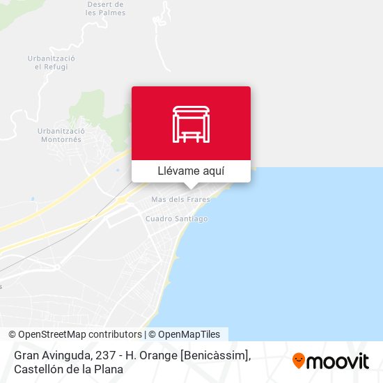 Mapa Gran Avinguda, 237 - H. Orange [Benicàssim]