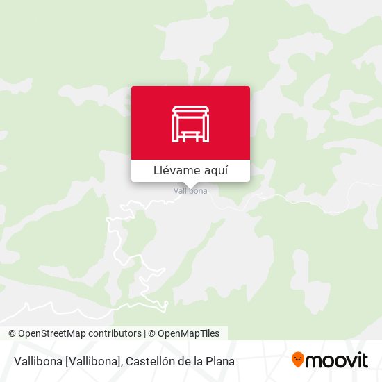 Mapa Vallibona [Vallibona]