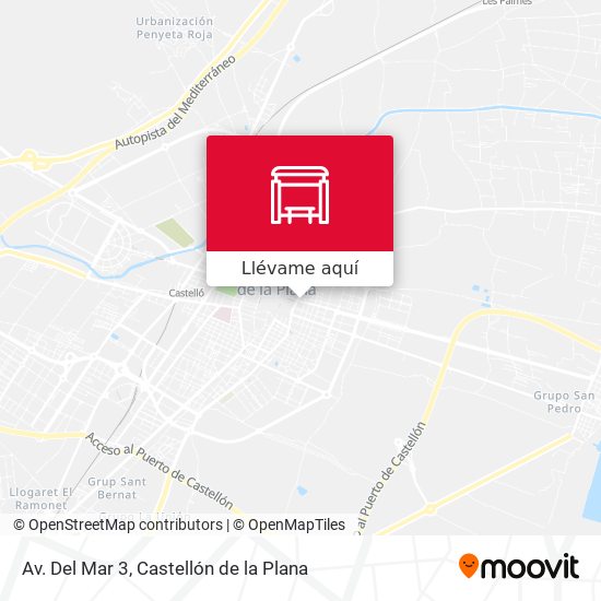 Mapa Av. Del Mar 3