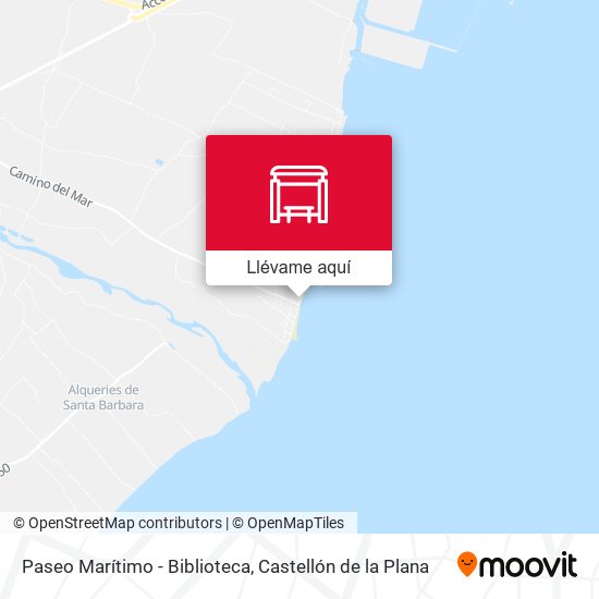 Mapa Paseo Marítimo - Biblioteca
