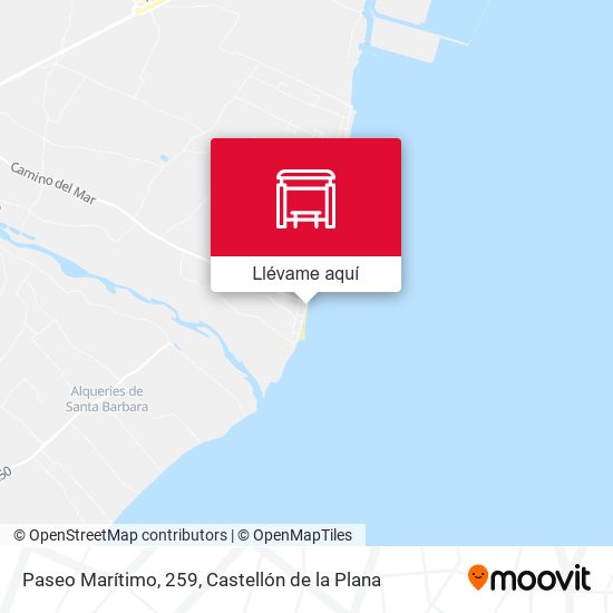 Mapa Paseo Marítimo, 259