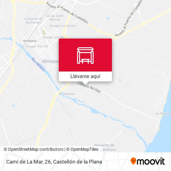 Mapa Camí de La Mar, 26