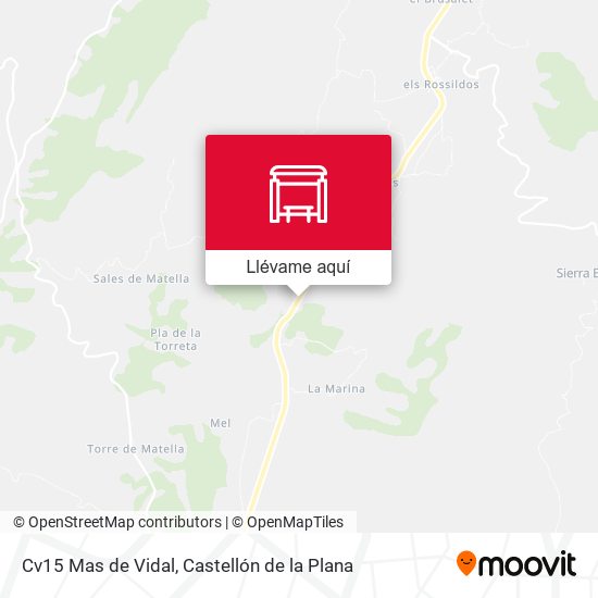 Mapa Cv15 Mas de Vidal