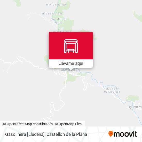 Mapa Gasolinera [Llucena]