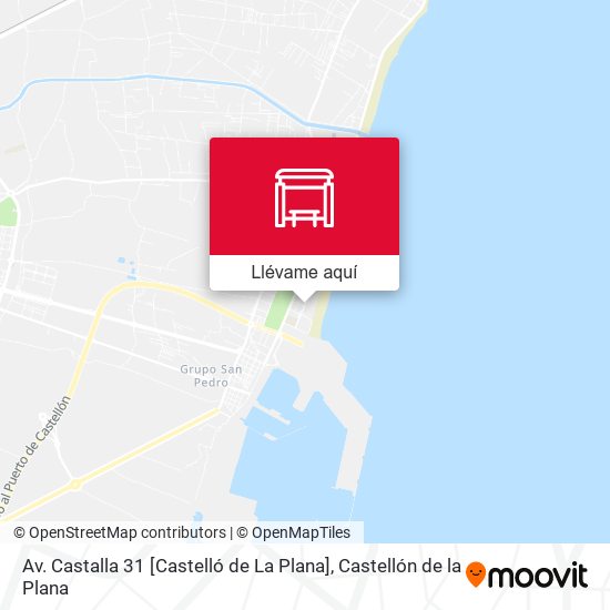 Mapa Av. Castalla 31 [Castelló de La Plana]