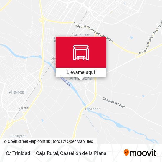 Mapa C/ Trinidad – Caja Rural