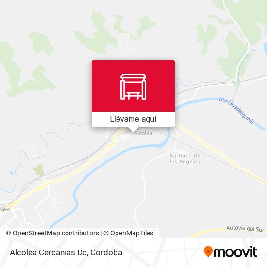 Mapa Alcolea Cercanías Dc