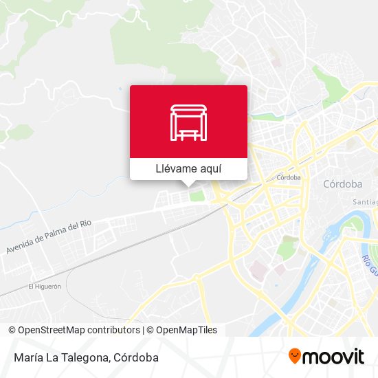 Mapa María La Talegona