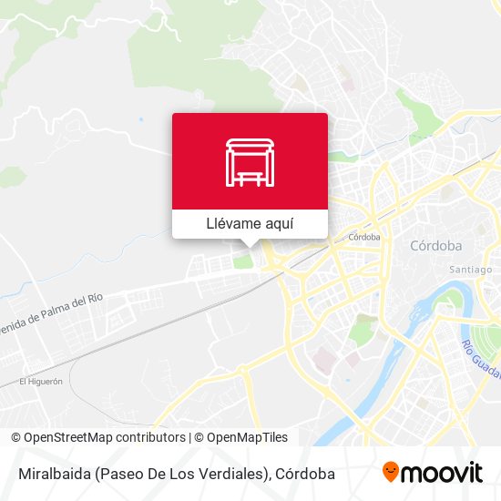 Mapa Miralbaida (Paseo De Los Verdiales)