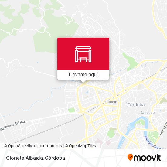 Mapa Glorieta Albaida
