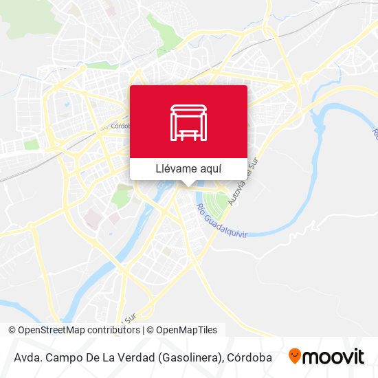 Mapa Avda. Campo De La Verdad (Gasolinera)