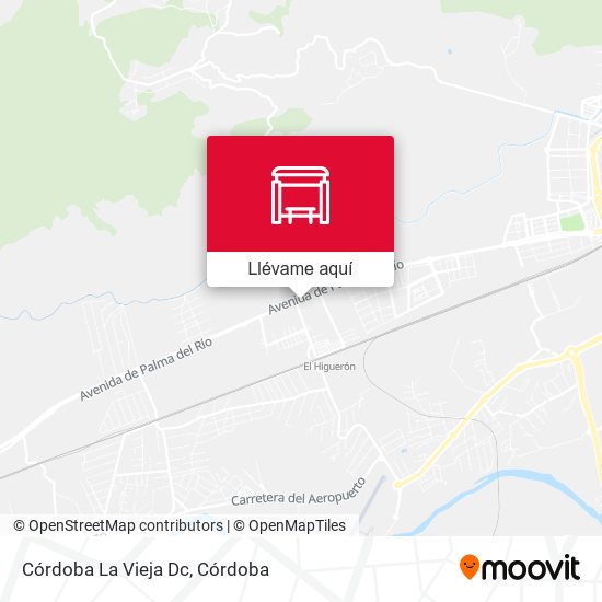 Mapa Córdoba La Vieja Dc