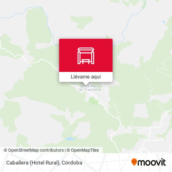 Mapa Caballera (Hotel Rural)