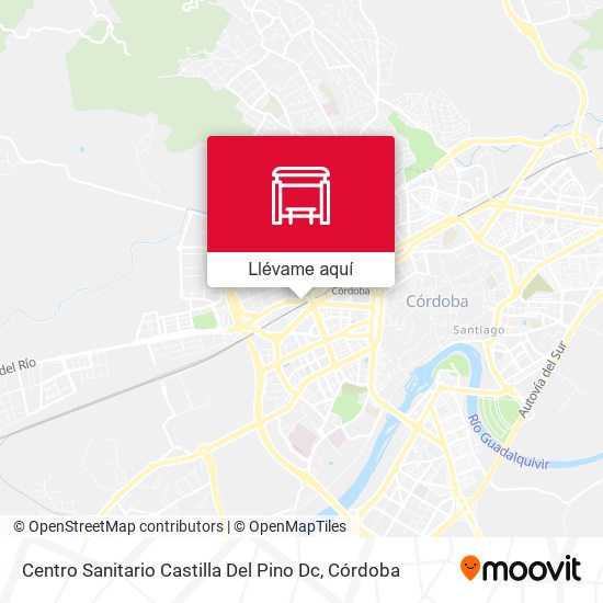 Mapa Centro Sanitario Castilla Del Pino Dc