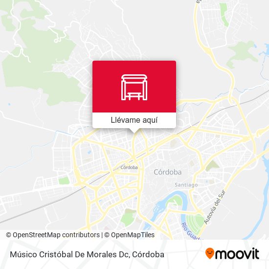 Mapa Músico Cristóbal De Morales Dc