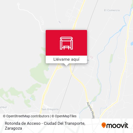 Mapa Rotonda de Acceso - Ciudad Del Transporte