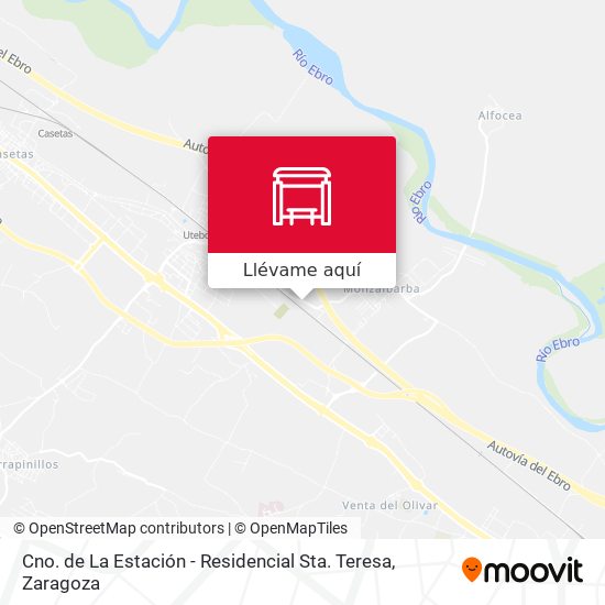 Mapa Cno. de La Estación - Residencial Sta. Teresa