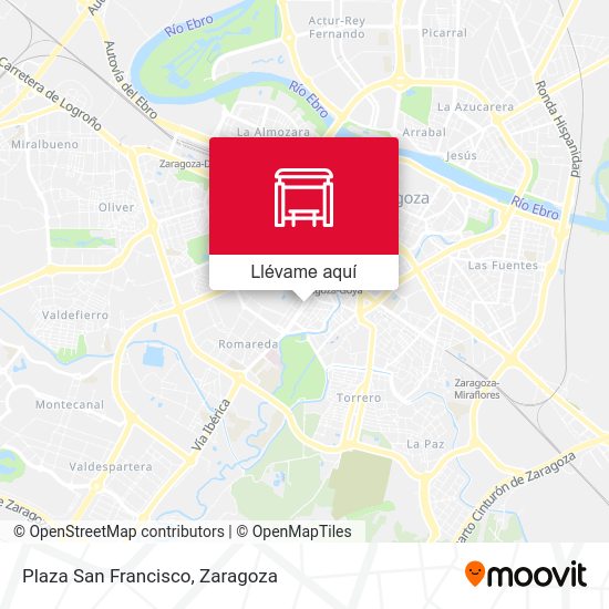 Mapa Plaza San Francisco