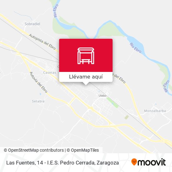 Mapa Las Fuentes, 14 - I.E.S. Pedro Cerrada