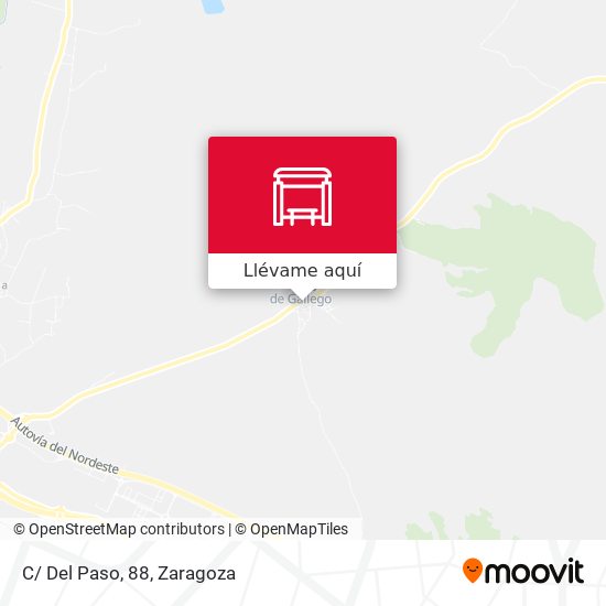 Mapa C/ Del Paso, 88