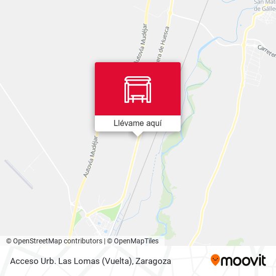 Mapa Acceso Urb. Las Lomas (Vuelta)