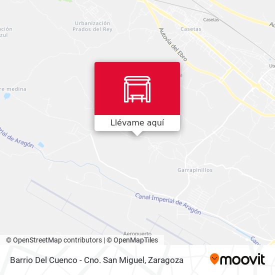 Mapa Barrio Del Cuenco - Cno. San Miguel
